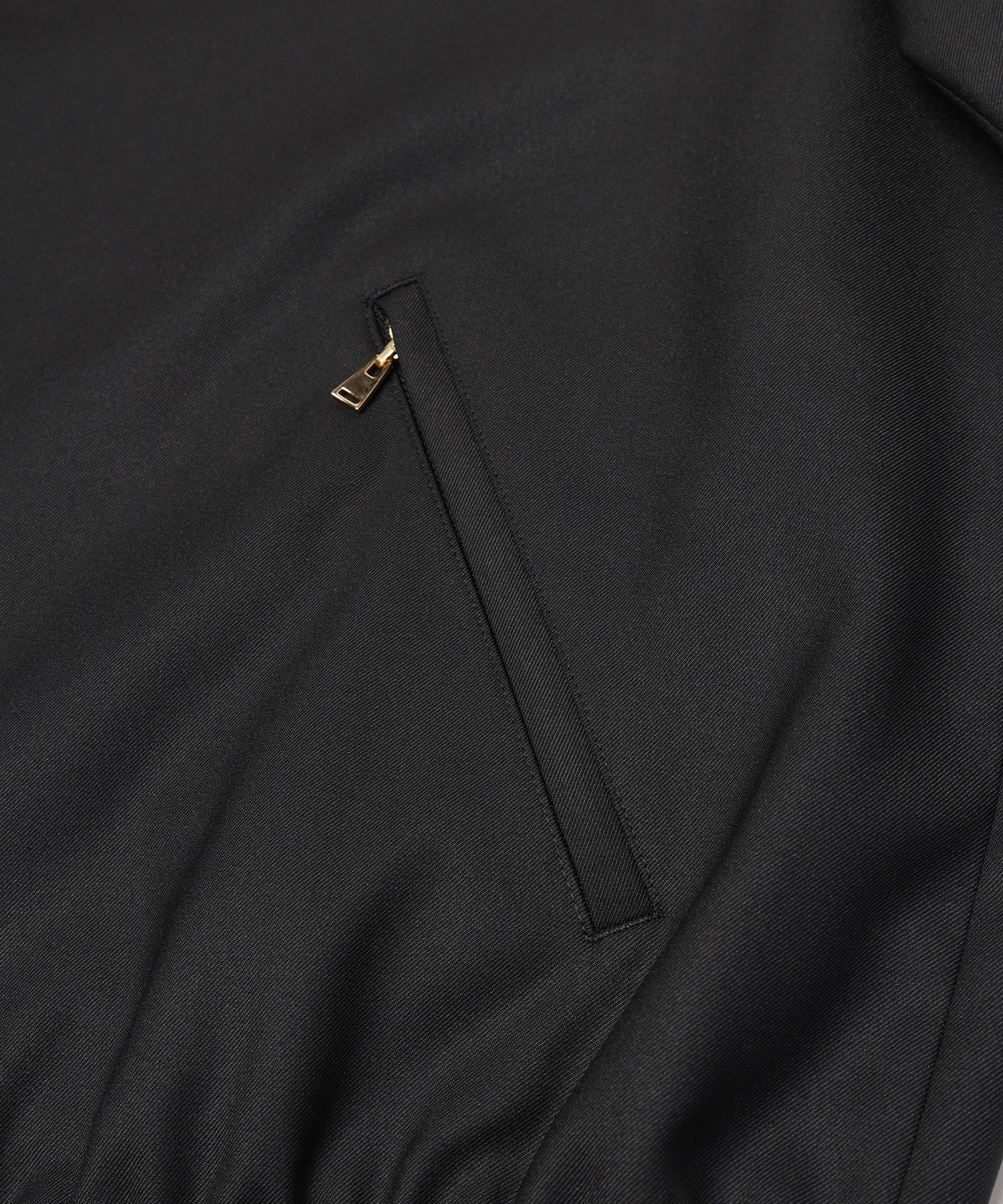 Dry Gabardine Tailored Collar Blouson