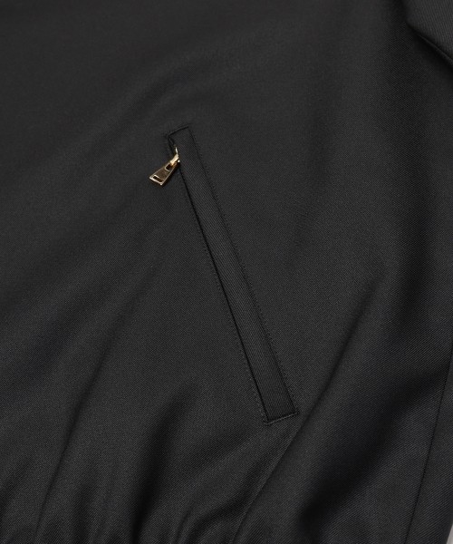 Dry Gabardine Tailored Collar Blouson