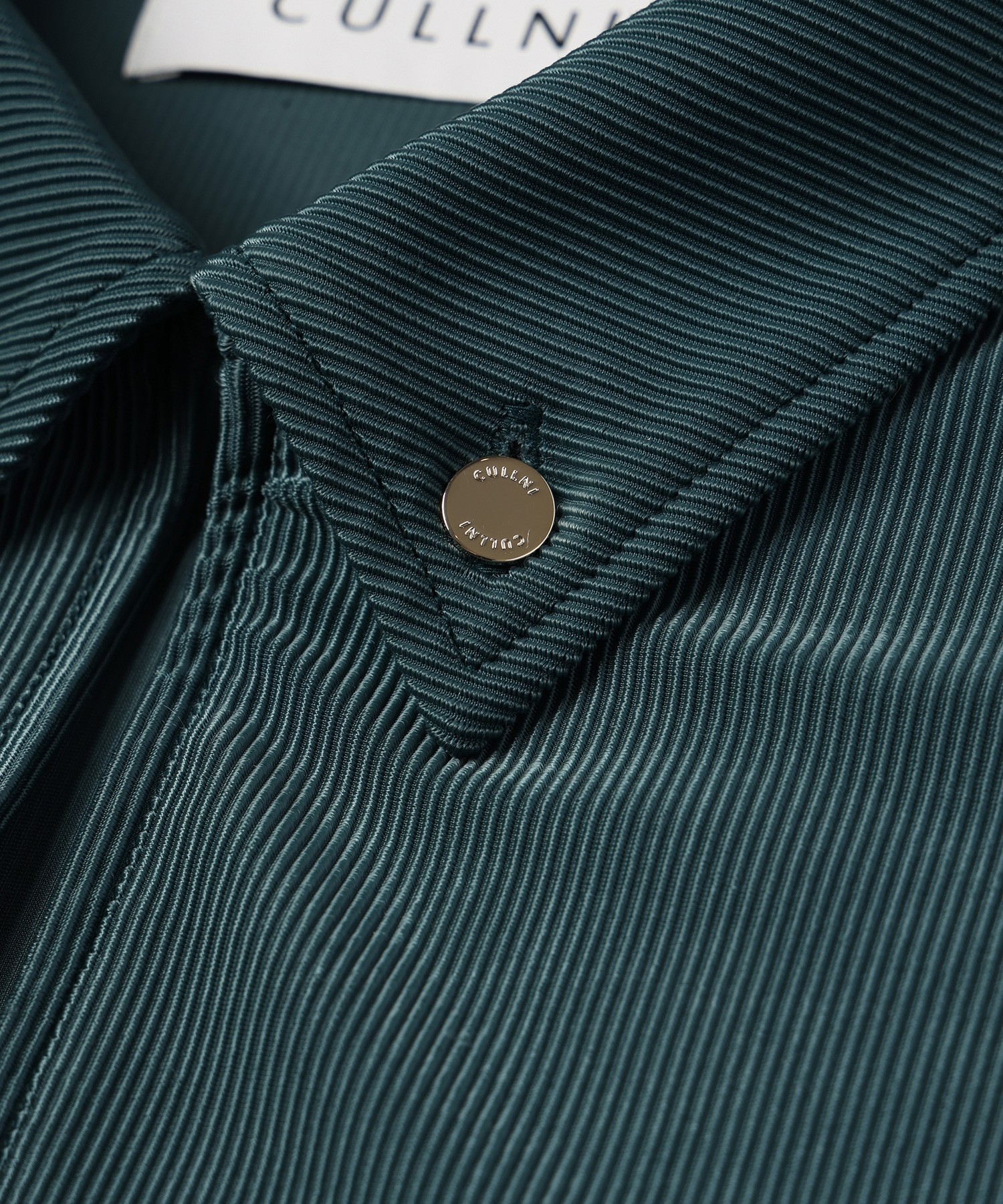 Stretch Fiber Cord Pique Skipper Collar Shirts