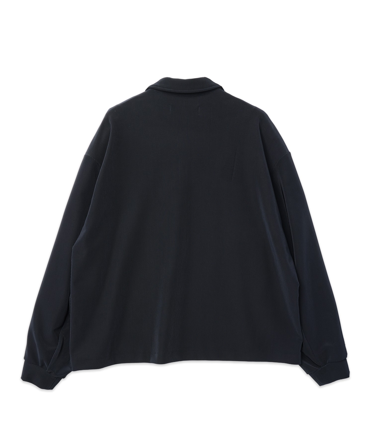 Stretch Fiber Cord Pique Skipper Collar Shirts