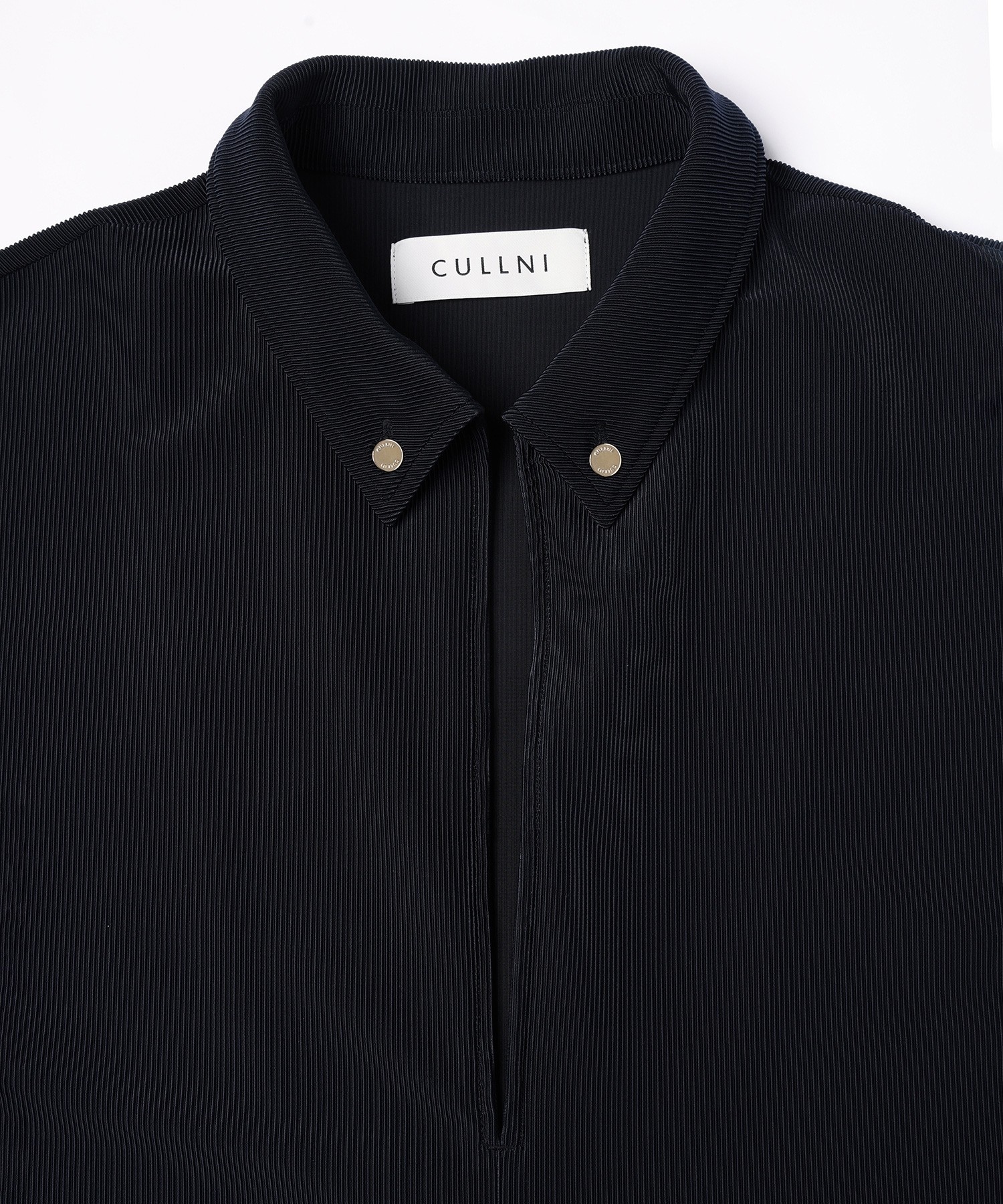 Stretch Fiber Cord Pique Skipper Collar Shirts