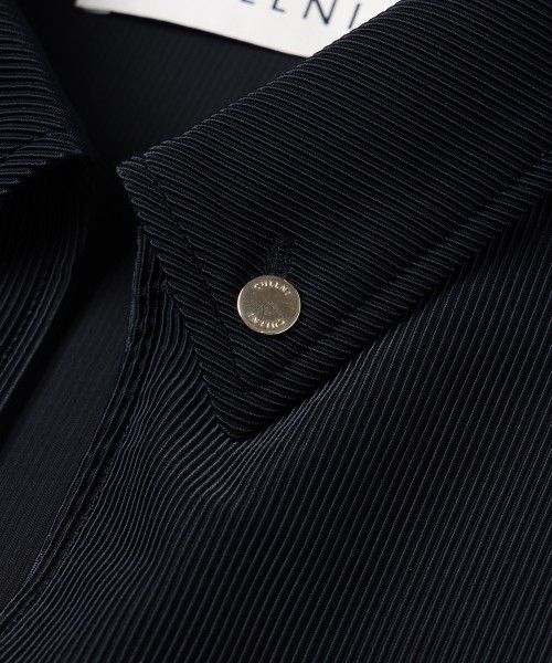 Stretch Fiber Cord Pique Skipper Collar Shirts