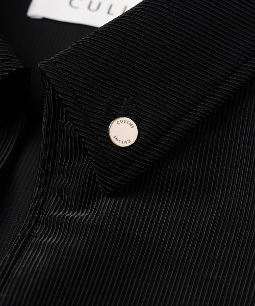 Stretch Fiber Cord Pique Skipper Collar Shirts