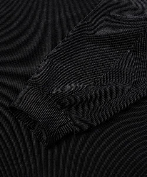 Stretch Fiber Cord Pique Skipper Collar Shirts