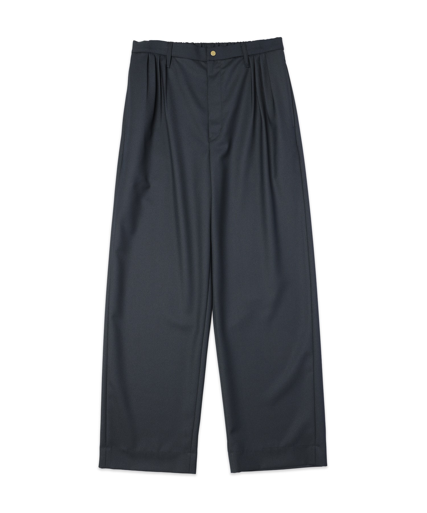 Dry Gabardine 4Tuck Wide Pants