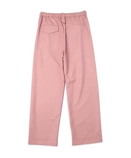 Dry Gabardine 4Tuck Wide Pants