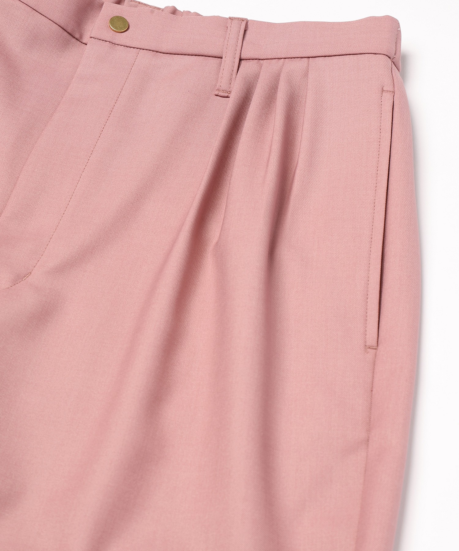 Dry Gabardine 4Tuck Wide Pants