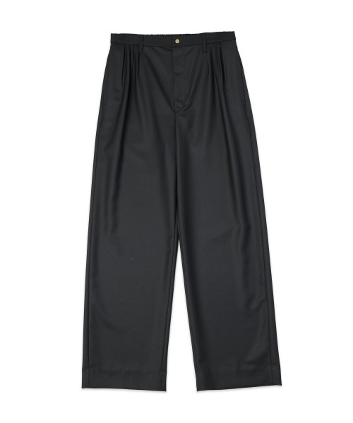 Dry Gabardine 4Tuck Wide Pants