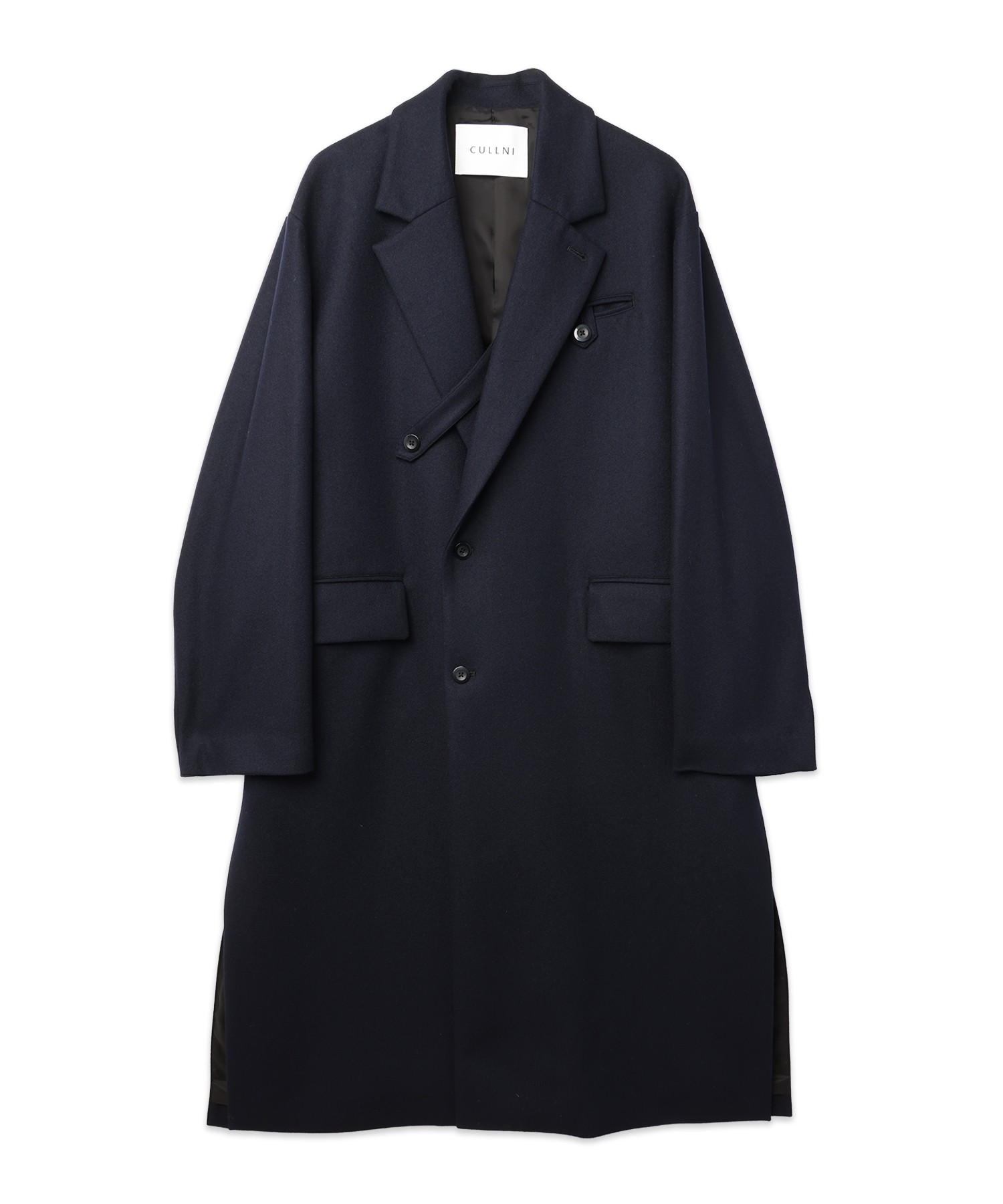 Signature Melton Suspender Belt Chester Coat