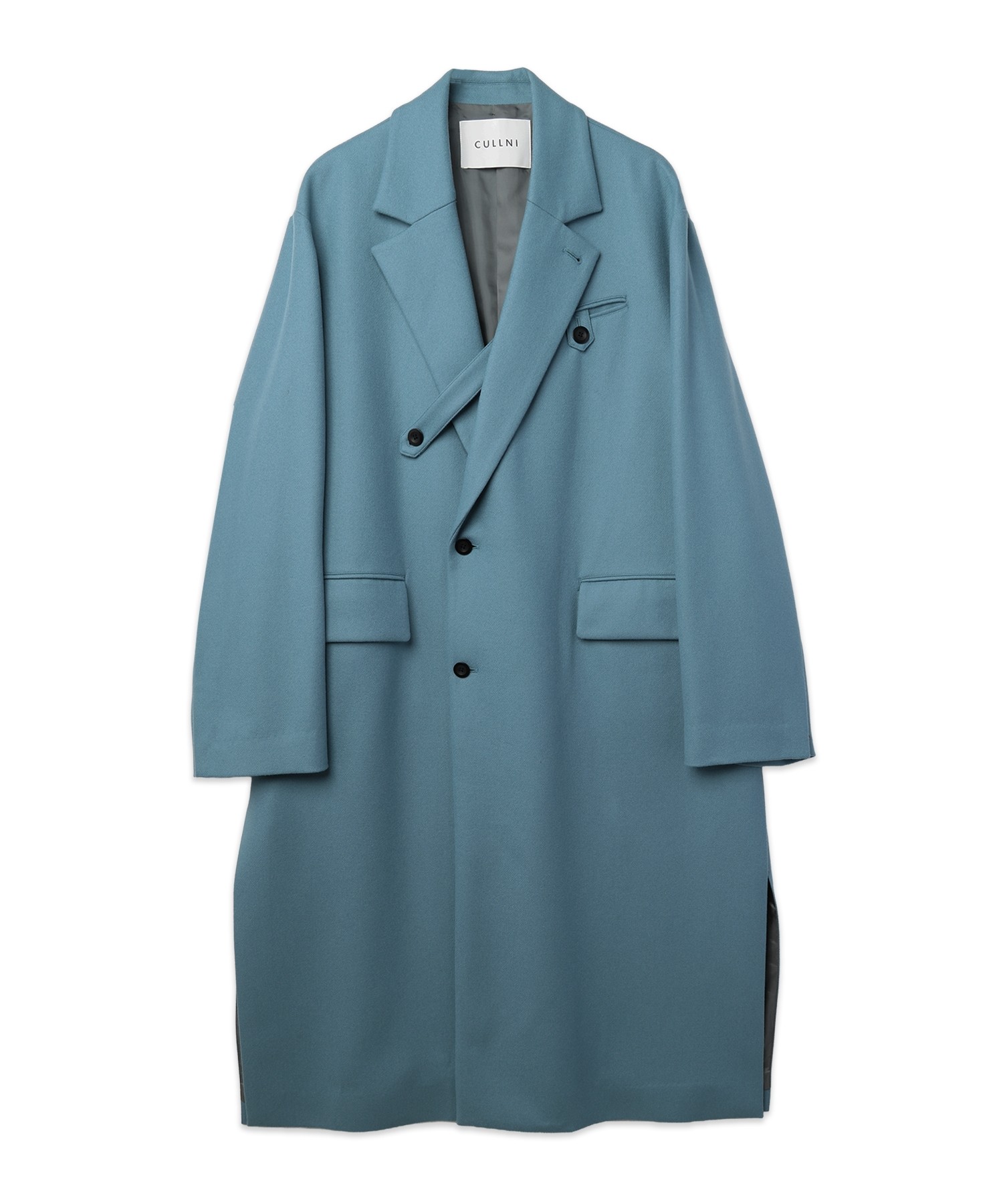 Signature Melton Suspender Belt Chester Coat