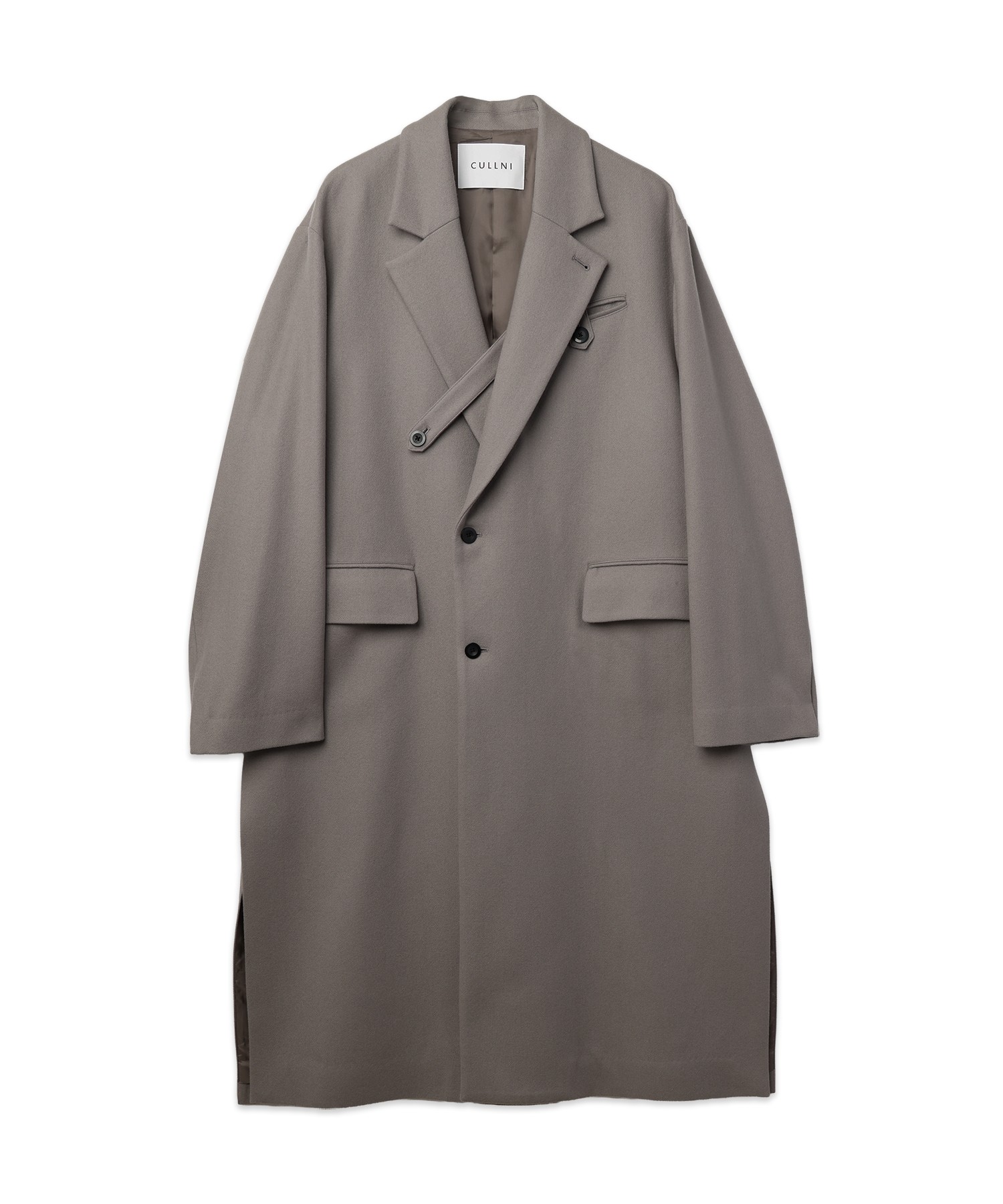 Signature Melton Suspender Belt Chester Coat