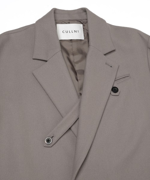 Signature Melton Suspender Belt Chester Coat