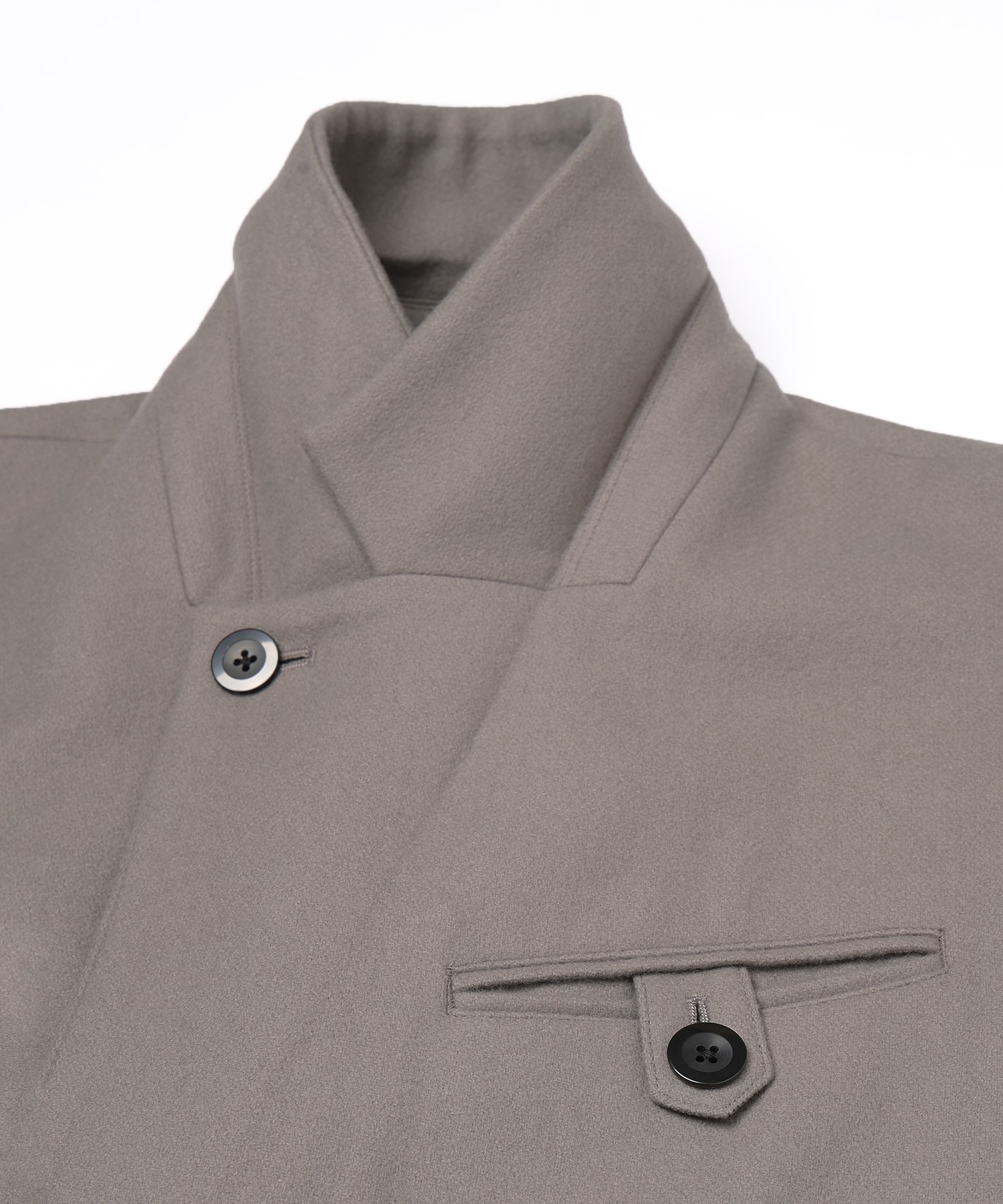 Signature Melton Suspender Belt Chester Coat