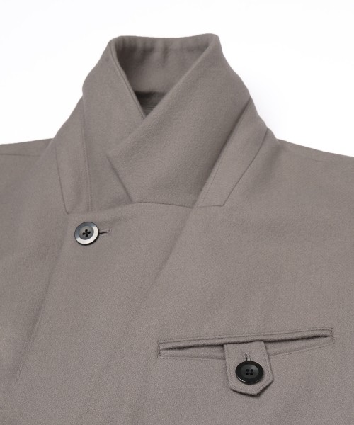 Signature Melton Suspender Belt Chester Coat