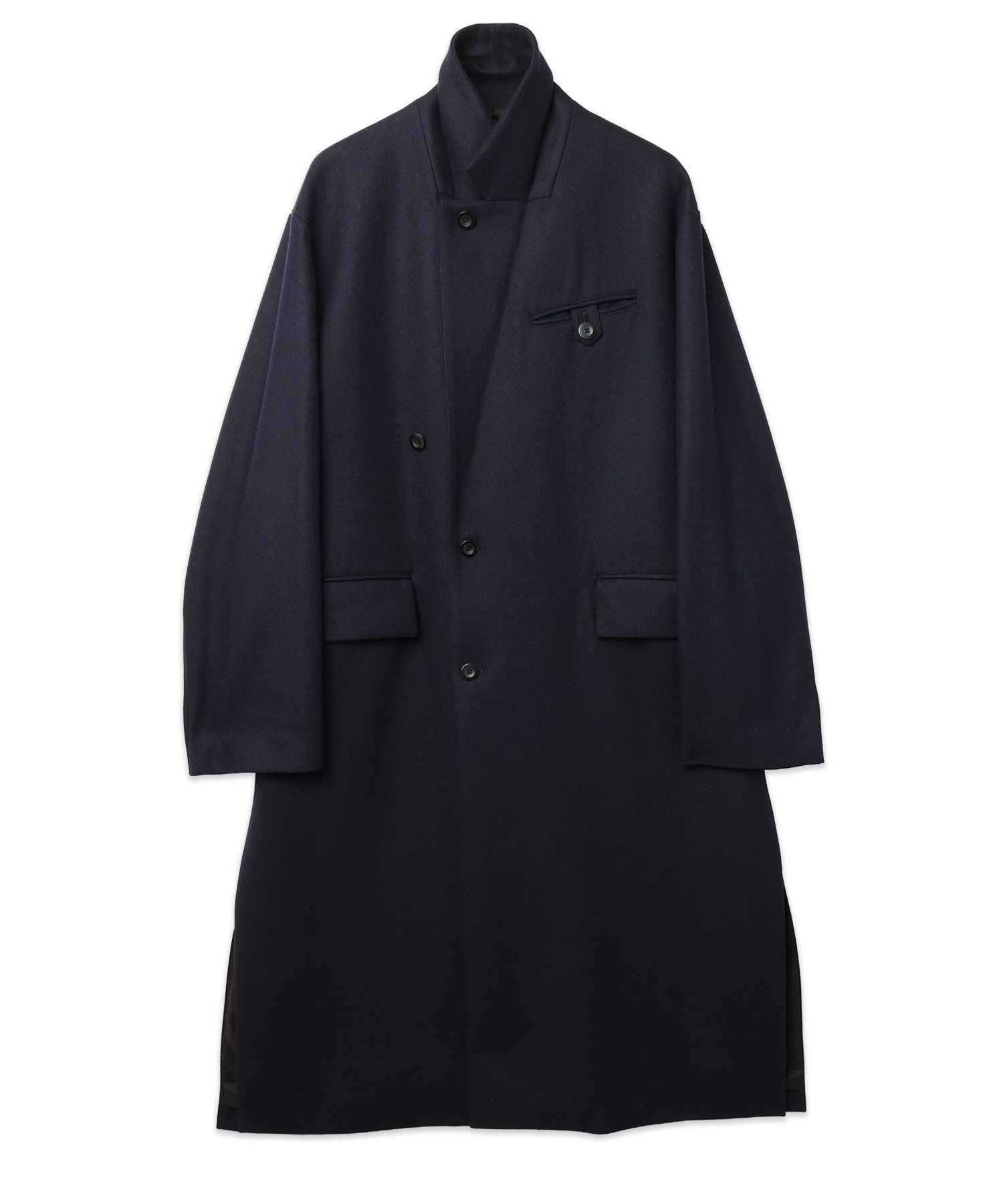 Signature Melton Suspender Belt Chester Coat