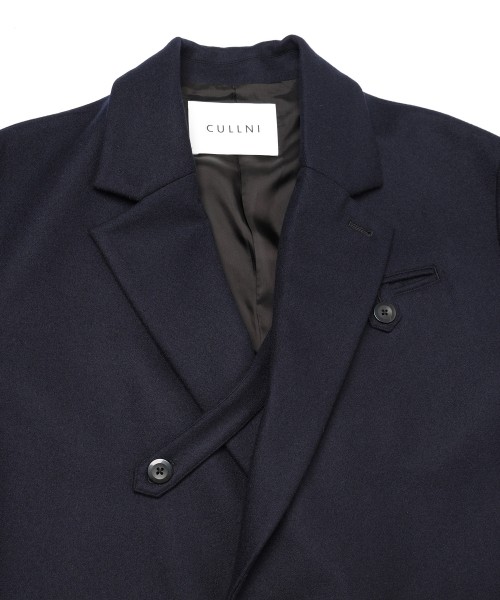 Signature Melton Suspender Belt Chester Coat