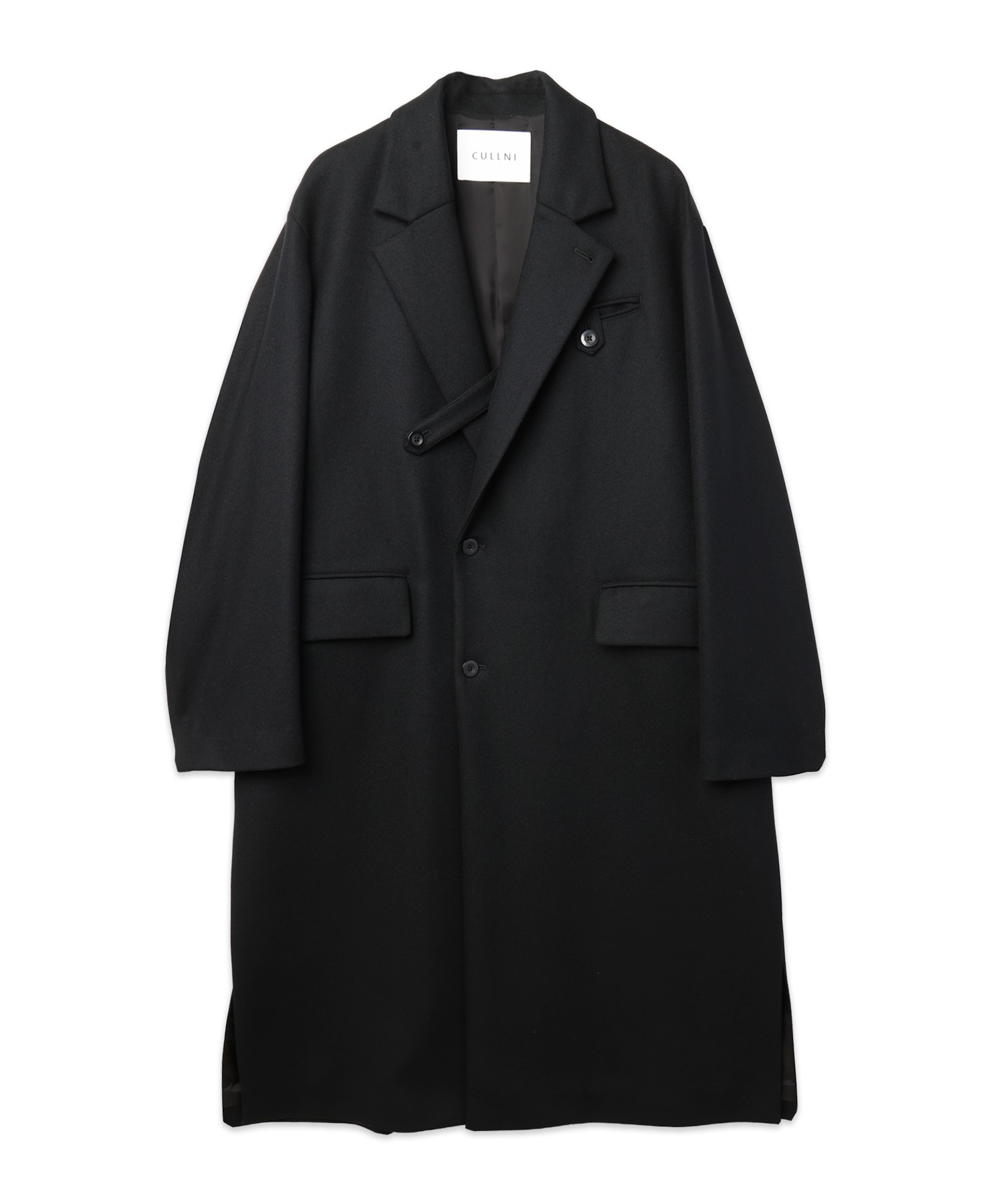Signature Melton Suspender Belt Chester Coat
