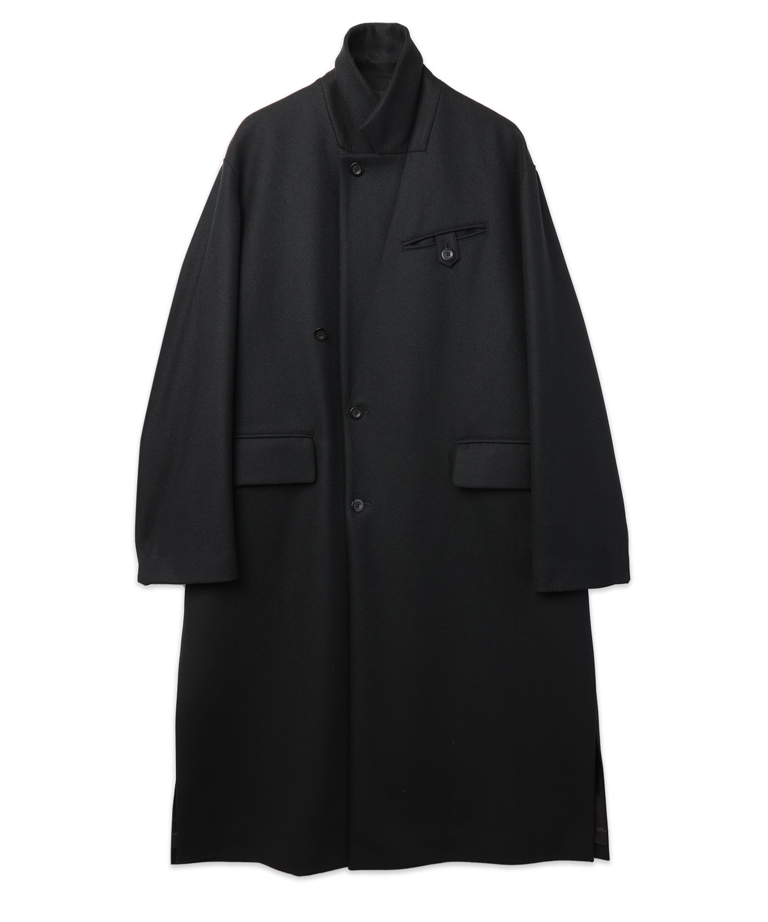 Signature Melton Suspender Belt Chester Coat