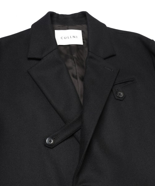 Signature Melton Suspender Belt Chester Coat