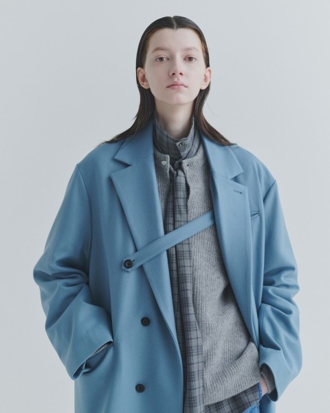 Signature Melton Suspender Belt Chester Coat