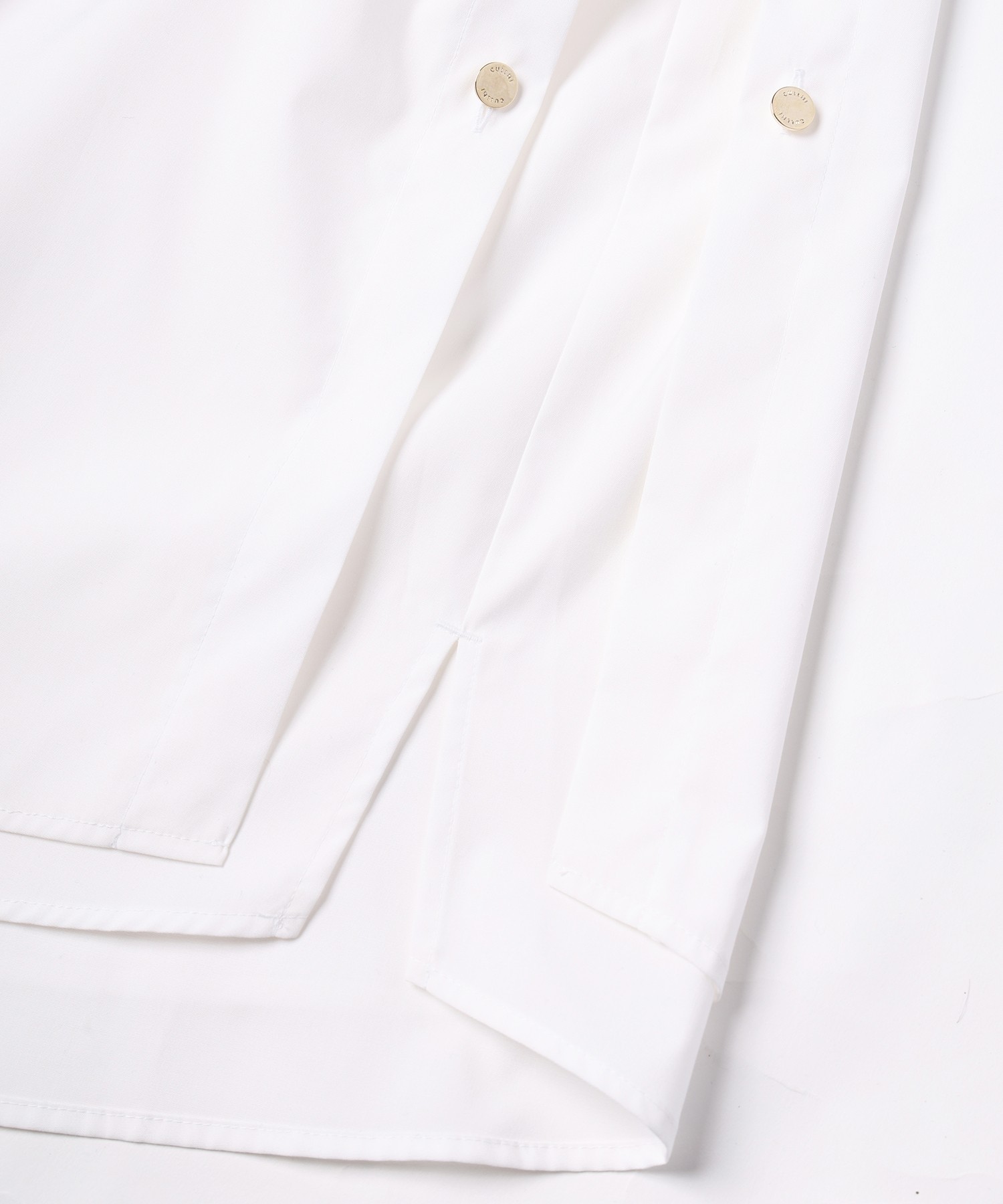 Stripe Typewriter Layered Long Sleeve Shirt