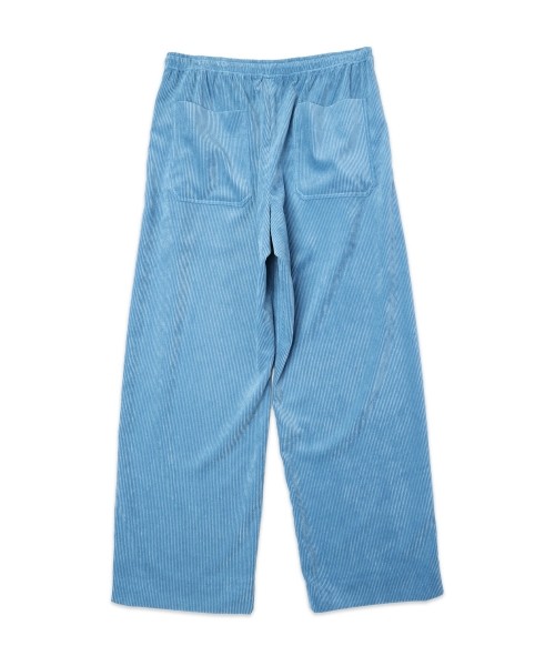 Wide Wale Corduroy Drawstring Wide Pants