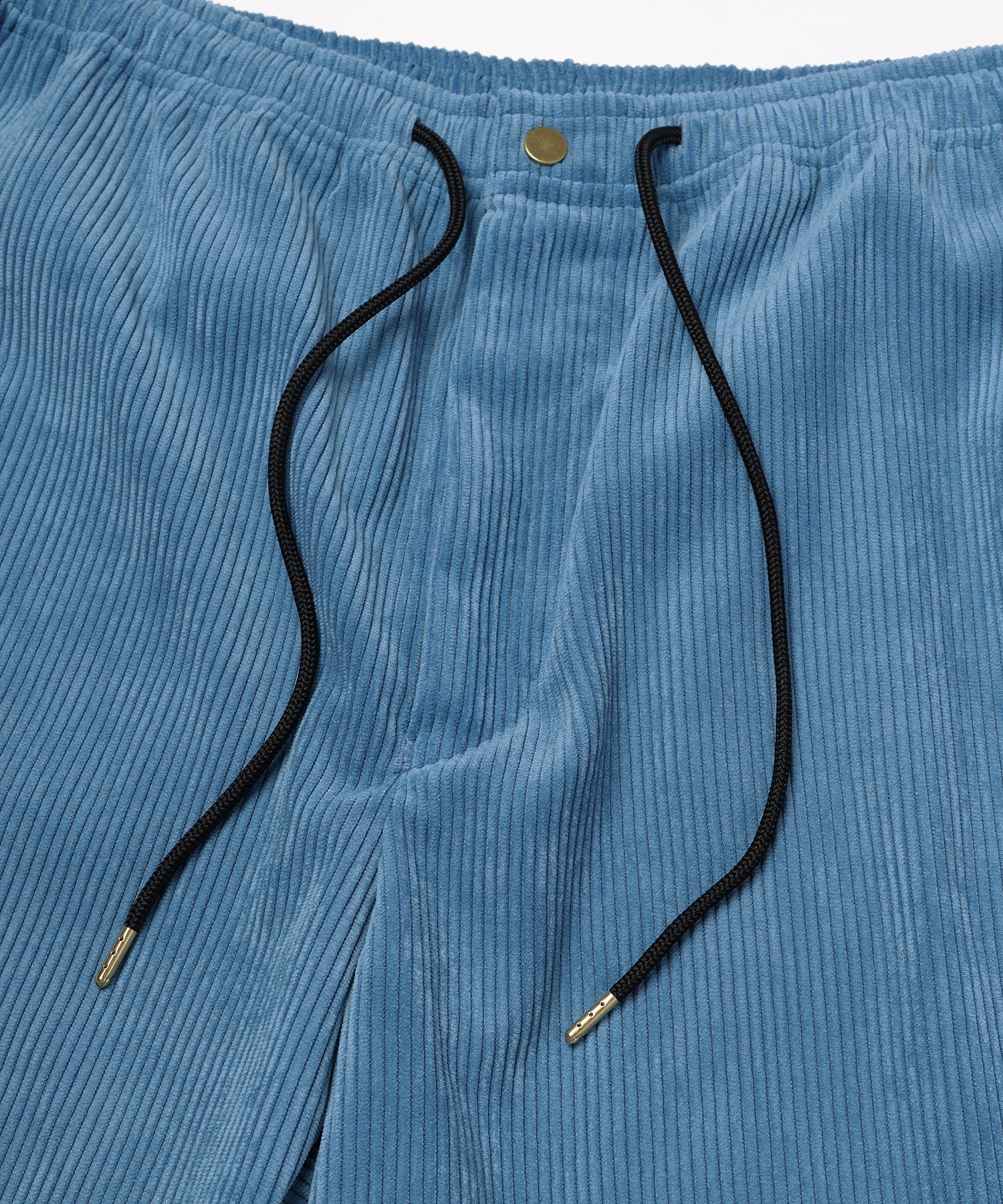 Wide Wale Corduroy Drawstring Wide Pants