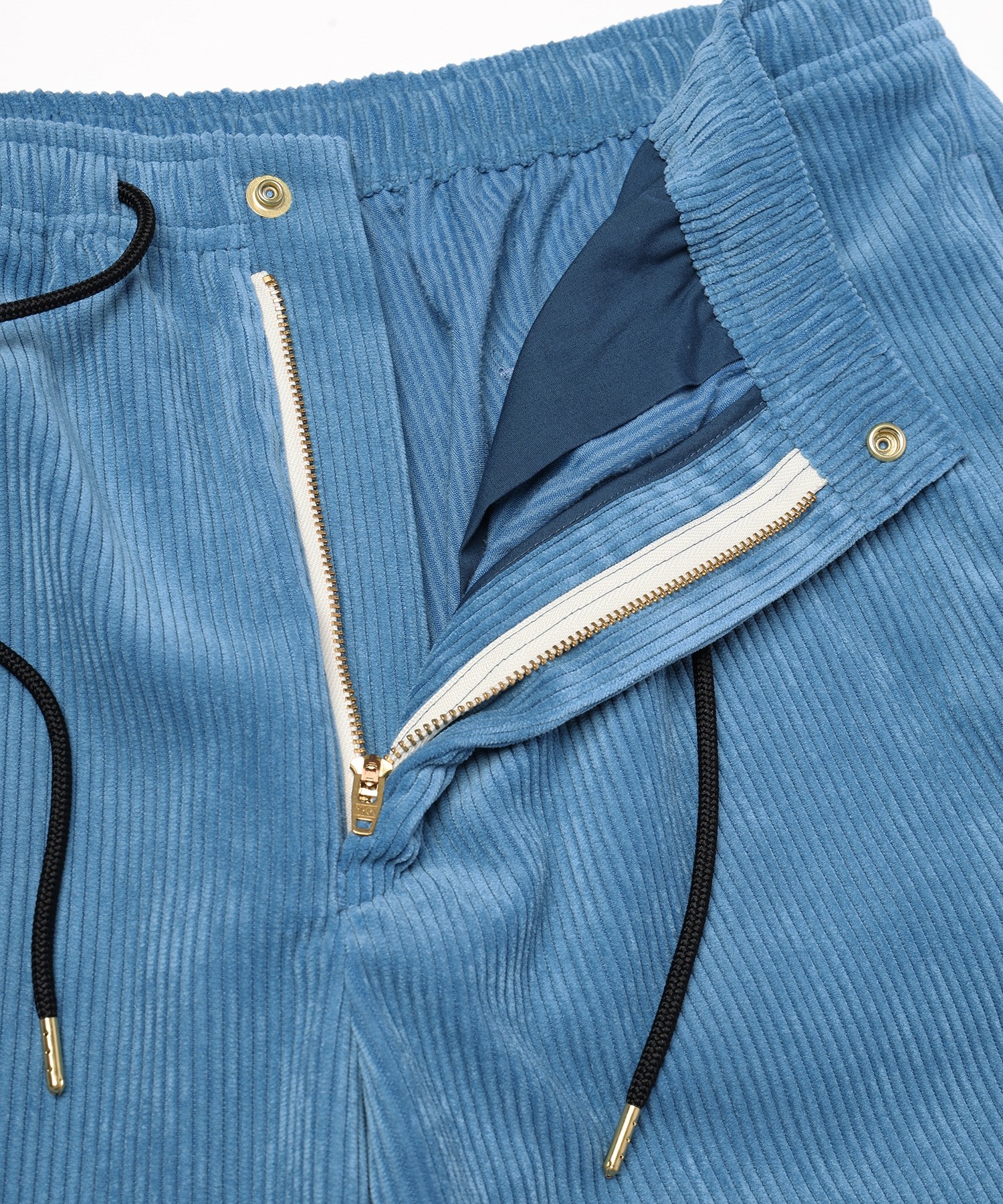 Wide Wale Corduroy Drawstring Wide Pants