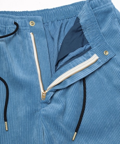 Wide Wale Corduroy Drawstring Wide Pants