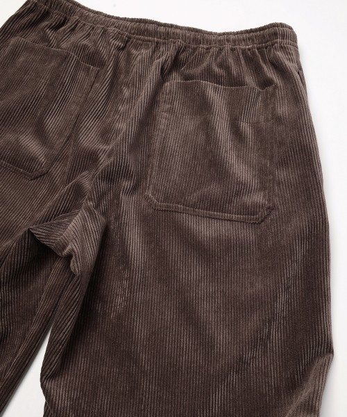 Wide Wale Corduroy Drawstring Wide Pants