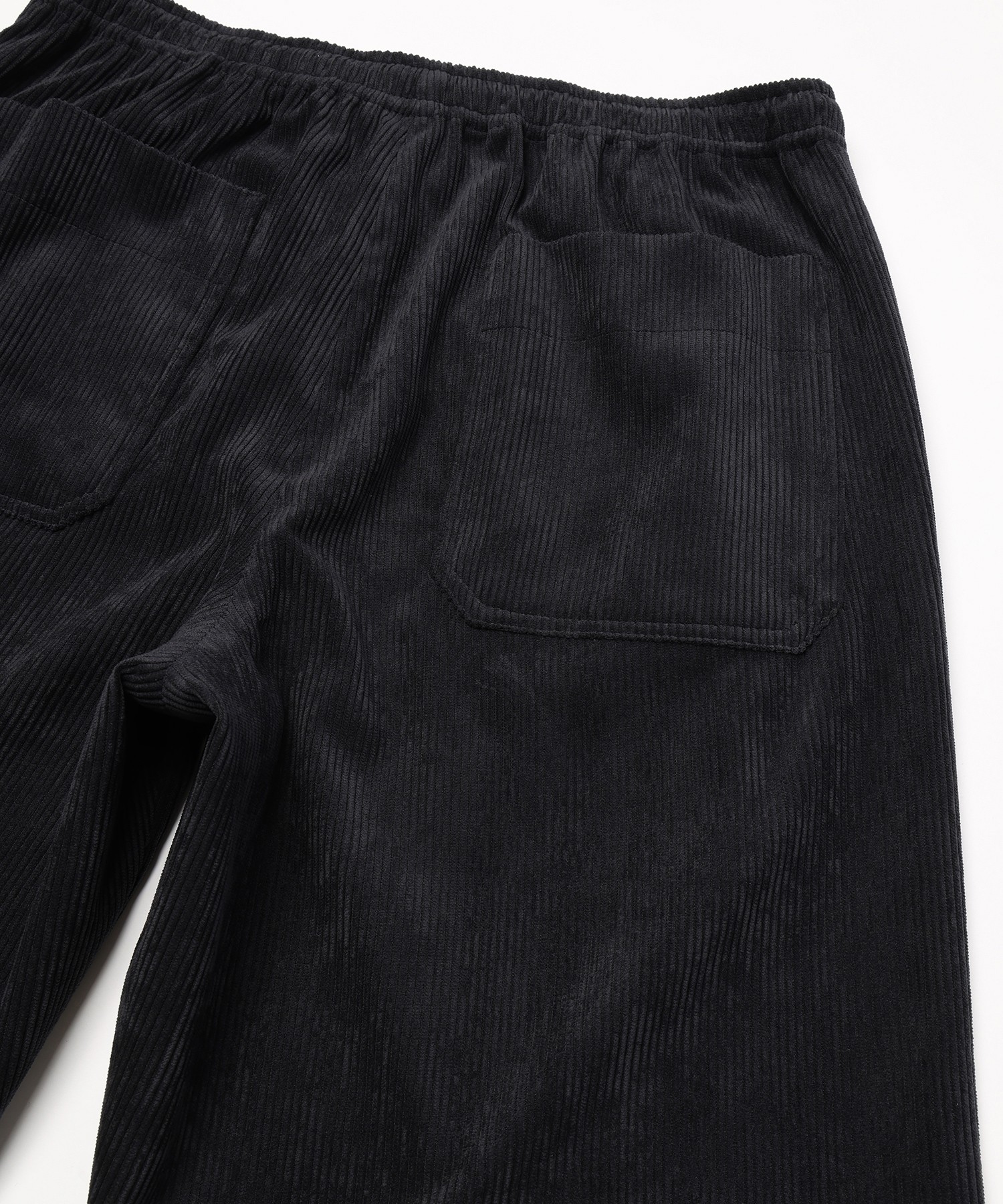 Wide Wale Corduroy Drawstring Wide Pants