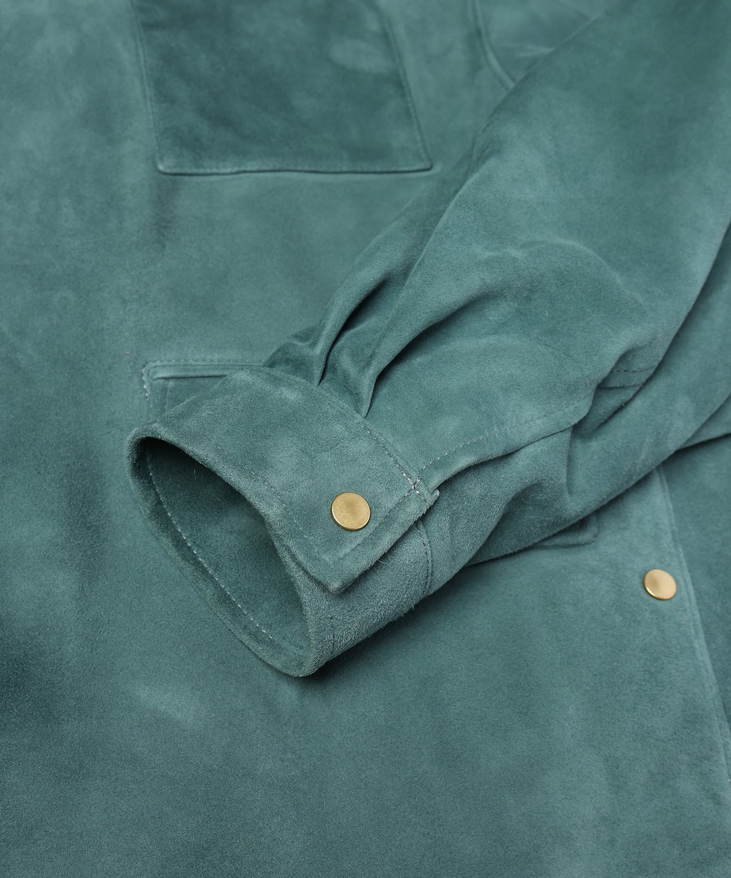 Silky Suede Tie locken Padded Jacket Detaching Spanish Mouton collar