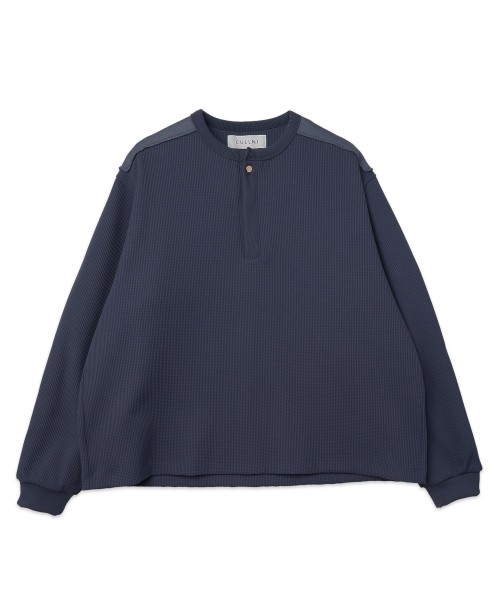 Urban Waffle Command Henley Neck Pullover