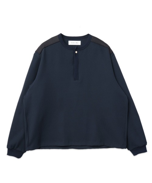 Urban Waffle Command Henley Neck Pullover
