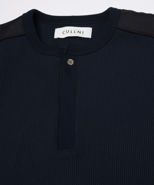 Urban Waffle Command Henley Neck Pullover