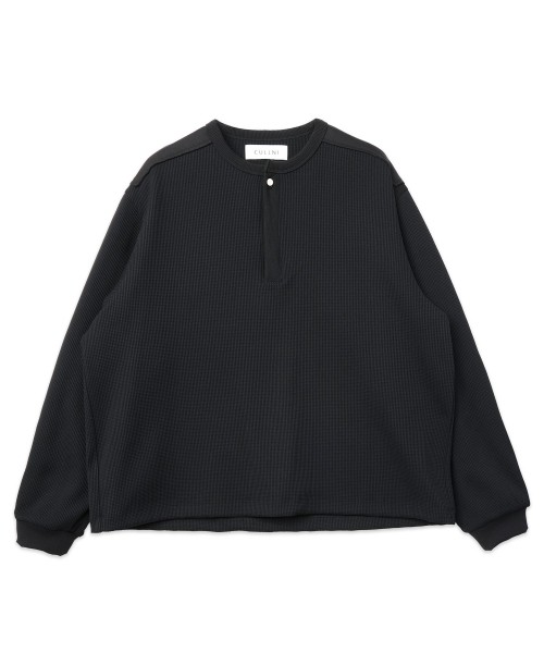 Urban Waffle Command Henley Neck Pullover