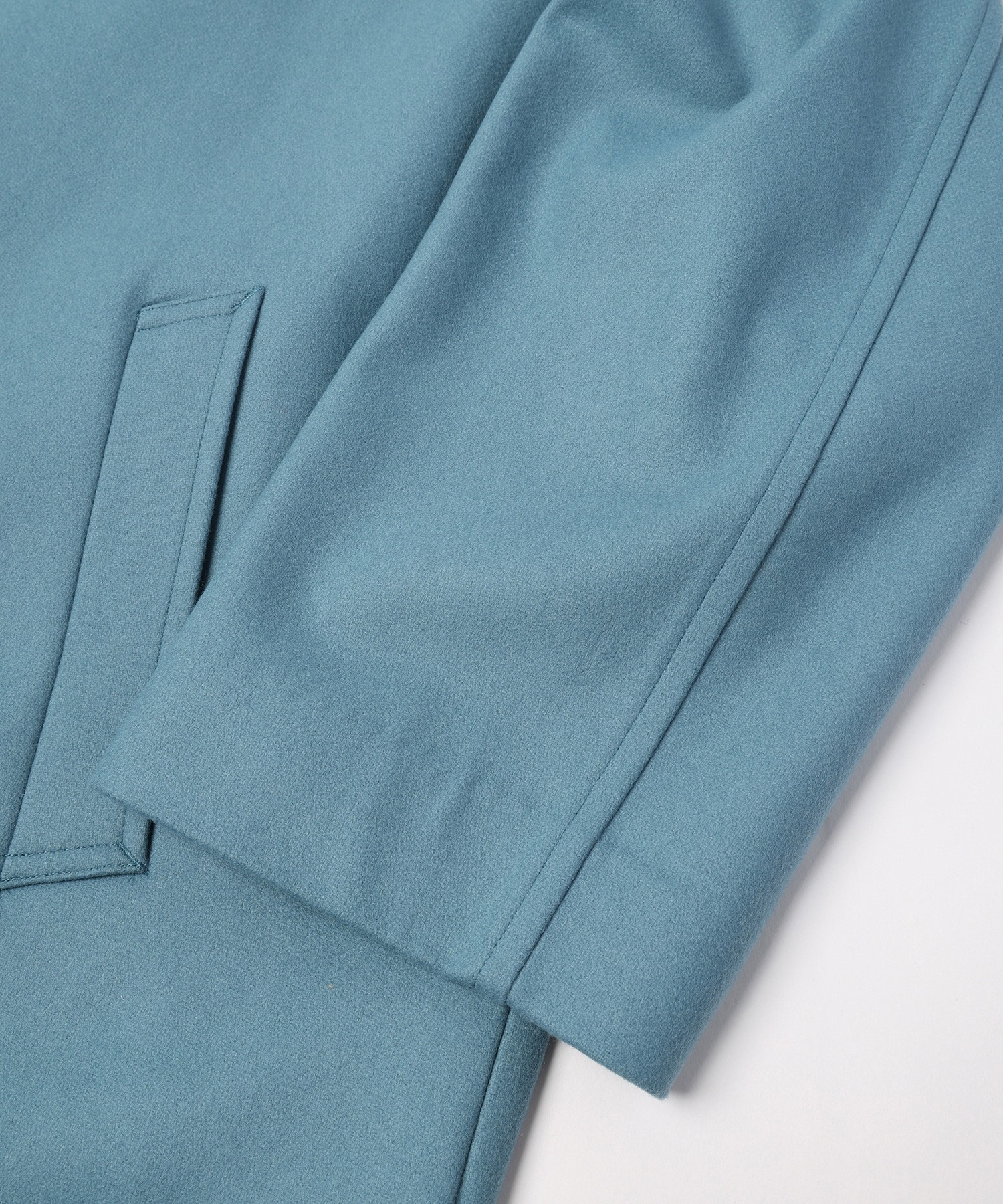 Signature Melton Minimal Tielocken Long Coat