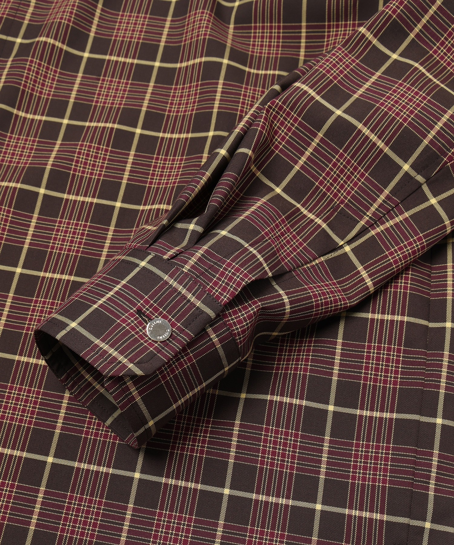 Tartan Check Bow-Tie Long Sleeve Shirt