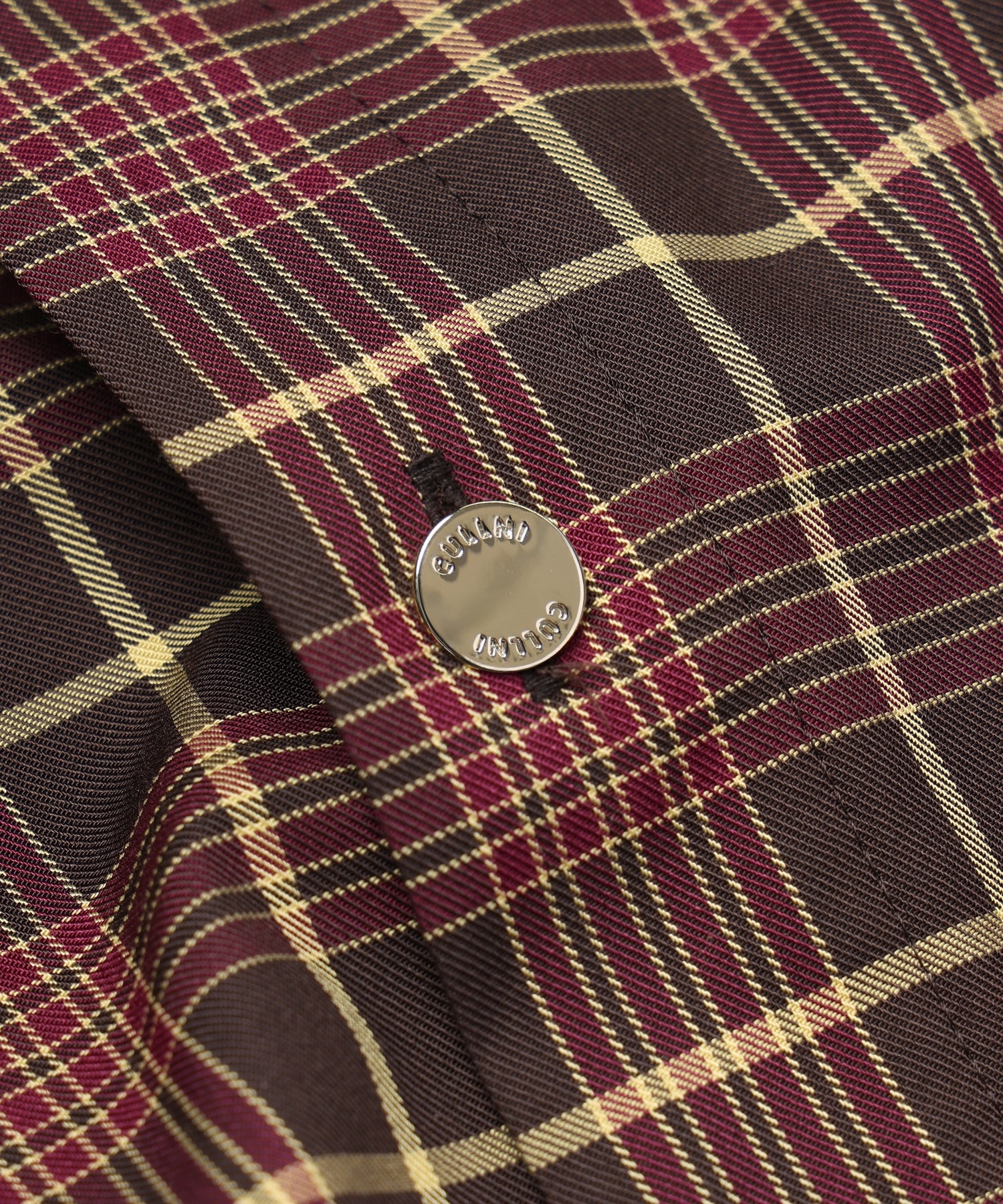 Tartan Check Bow-Tie Long Sleeve Shirt