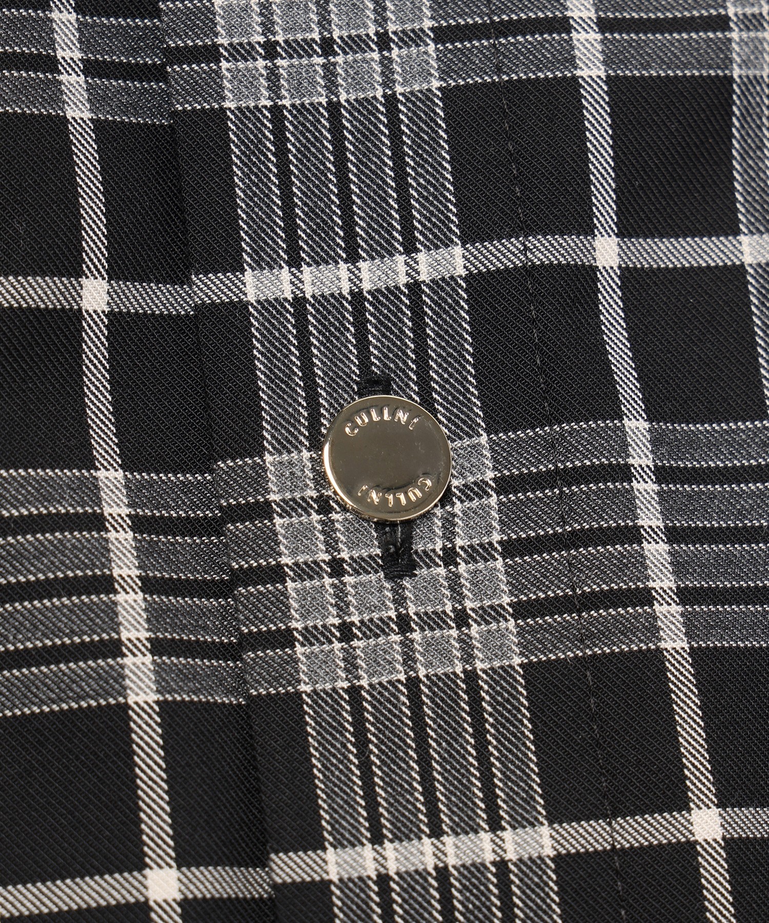 Tartan Check Bow-Tie Long Sleeve Shirt