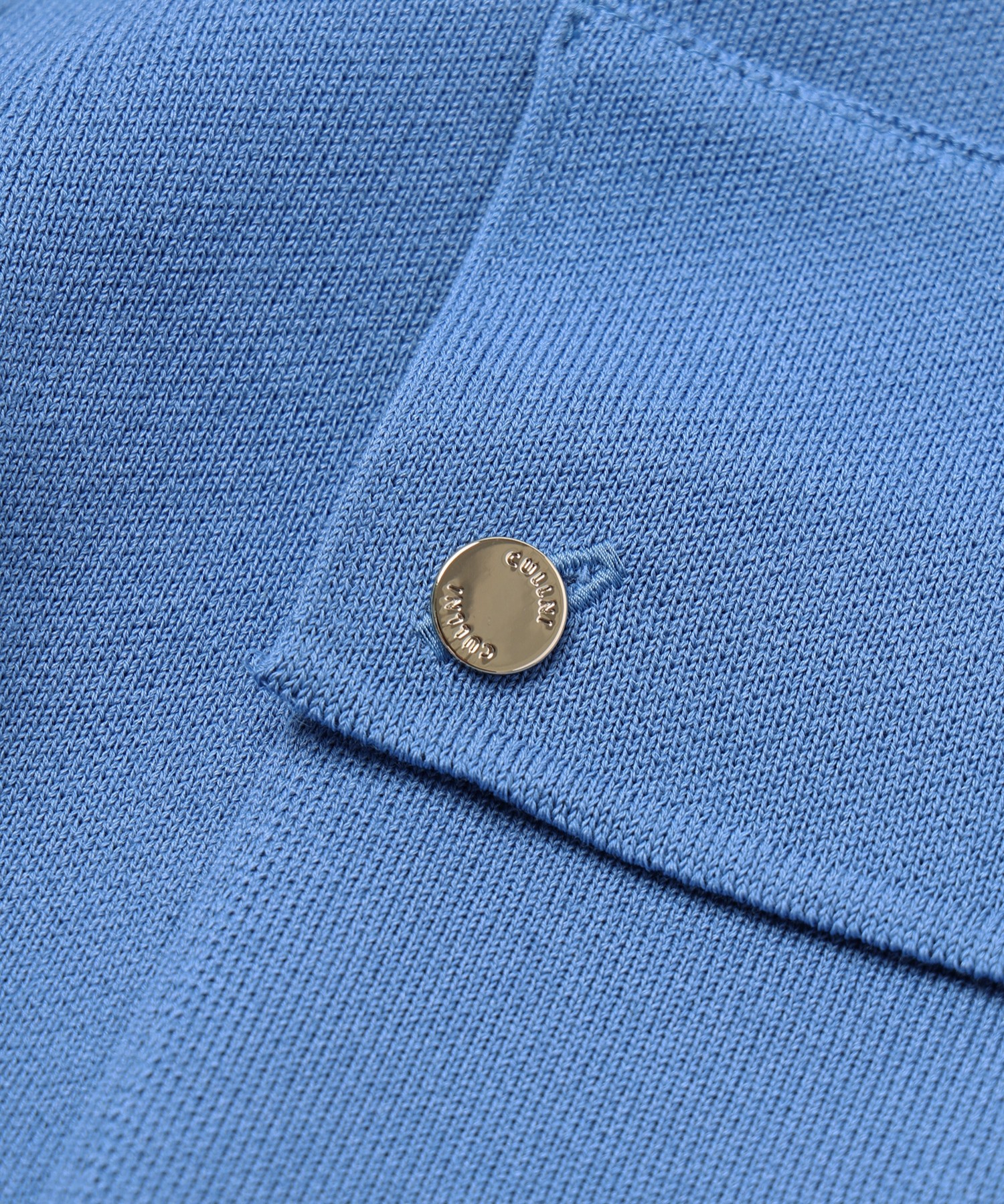 Organic Cotton Smooth Knit Big Pocket Zip Jacket