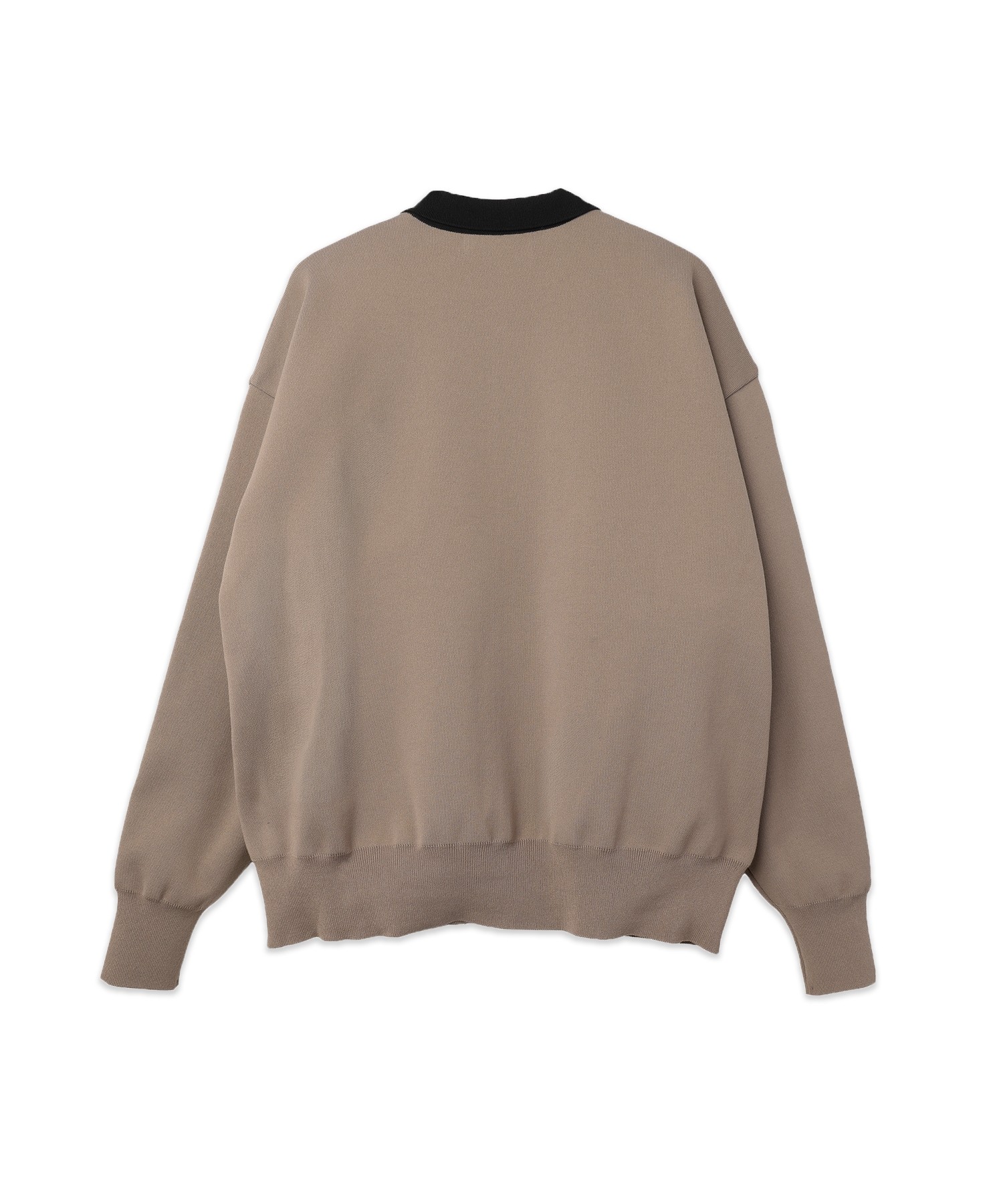 Organic Cotton Smooth Knit Big Pocket Zip Jacket