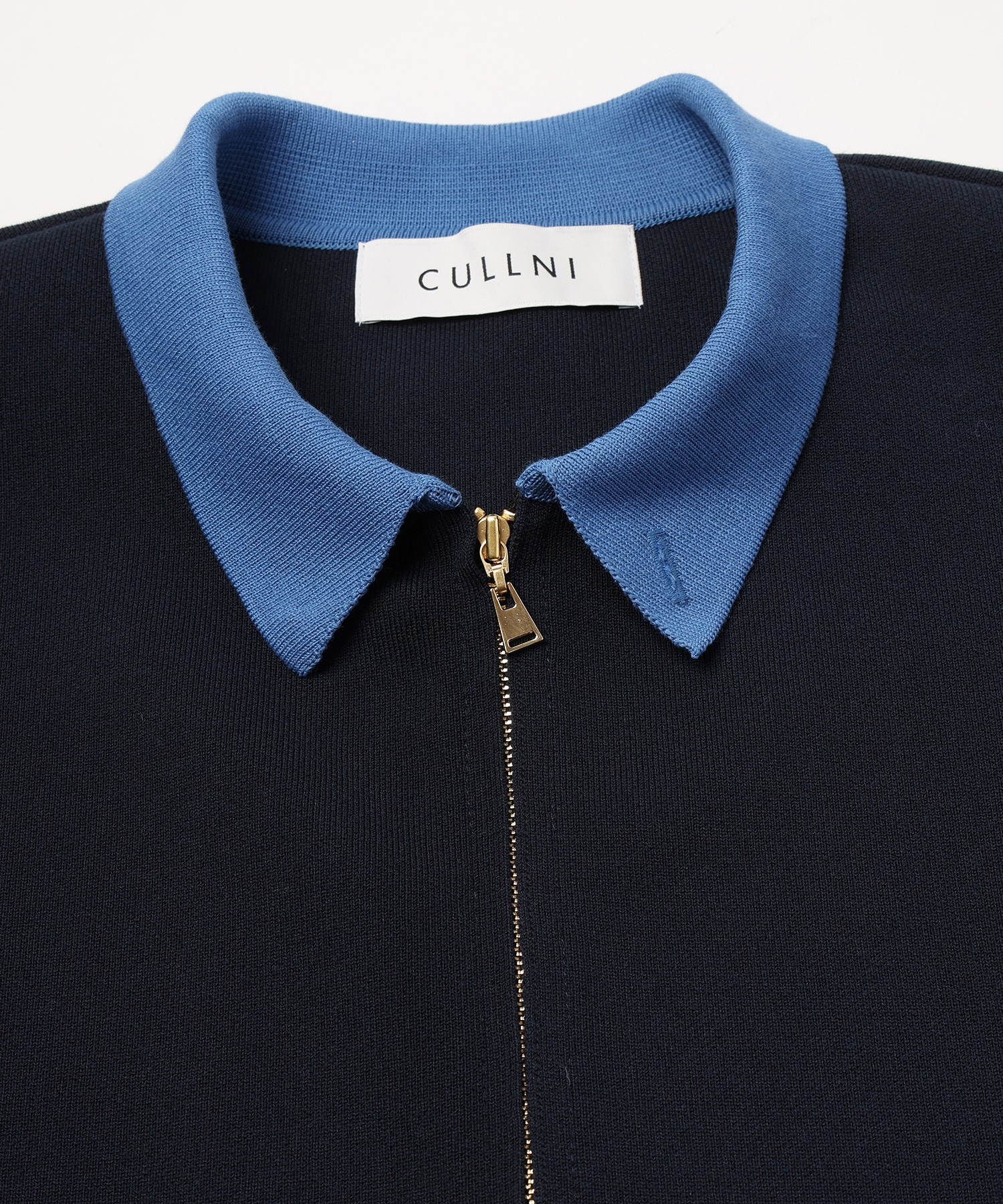 Organic Cotton Smooth Knit Big Pocket Zip Jacket