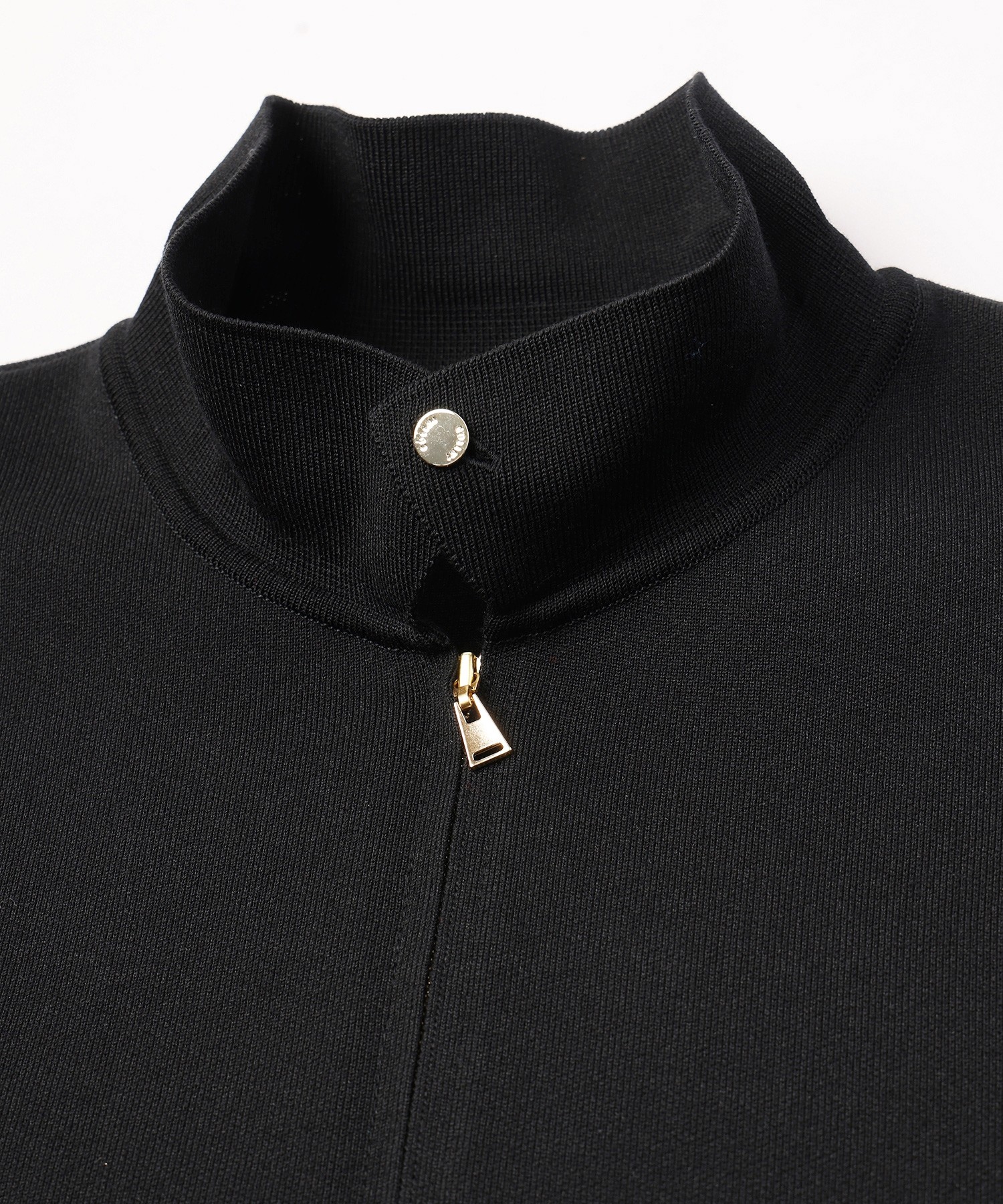 Organic Cotton Smooth Knit Big Pocket Zip Jacket