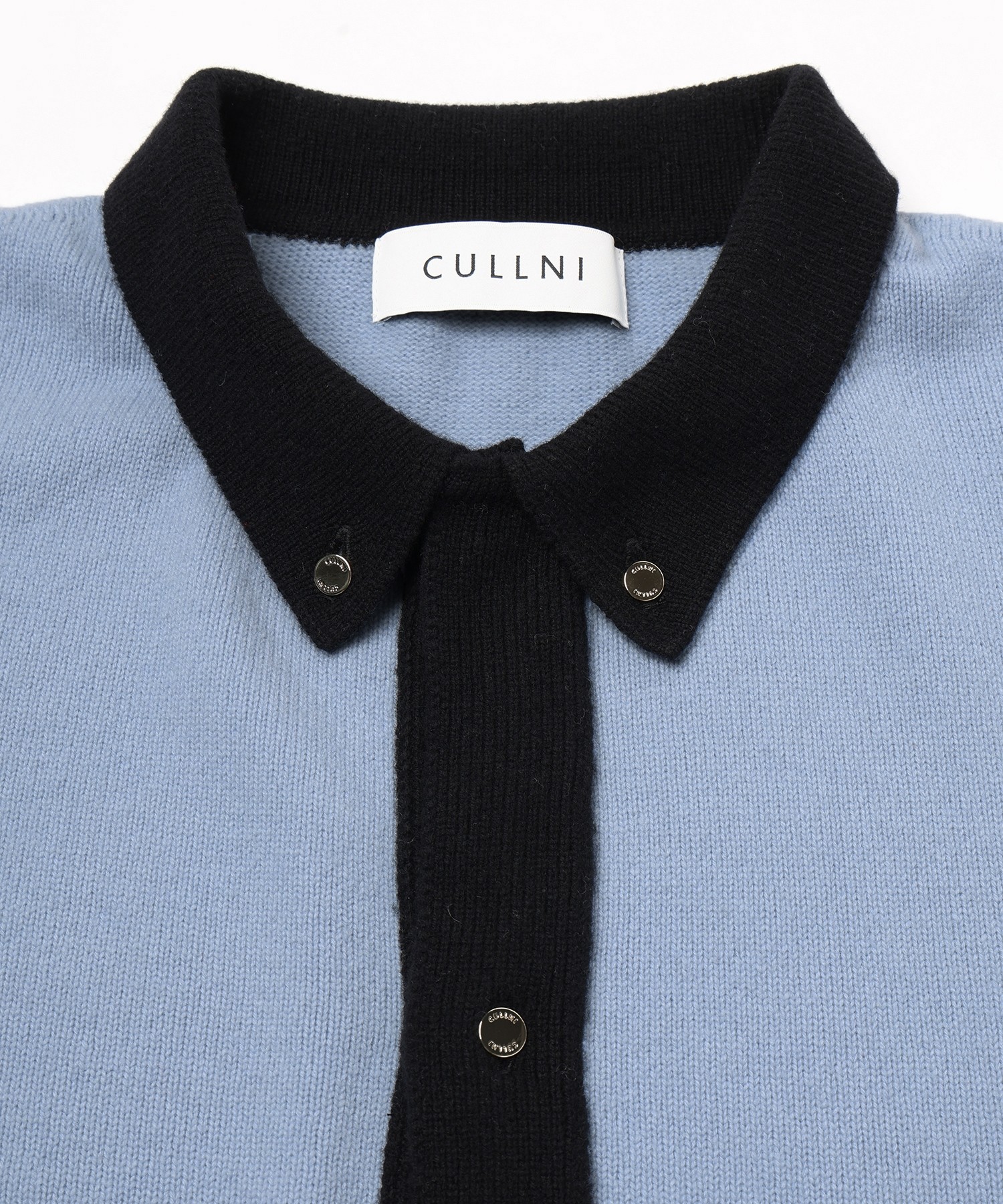 Super 180s Fine Merino Wool Front Fly Knit Jacket