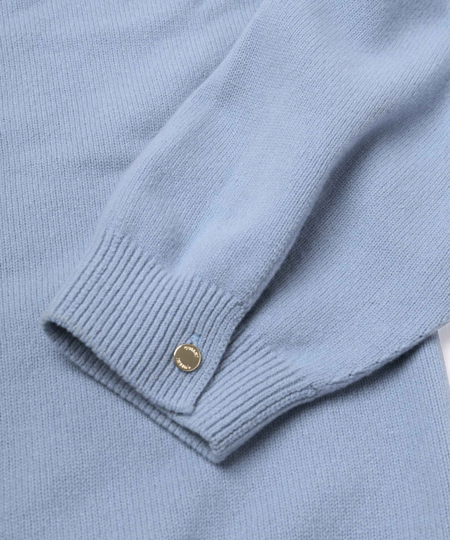 Super 180s Fine Merino Wool Front Fly Knit Jacket