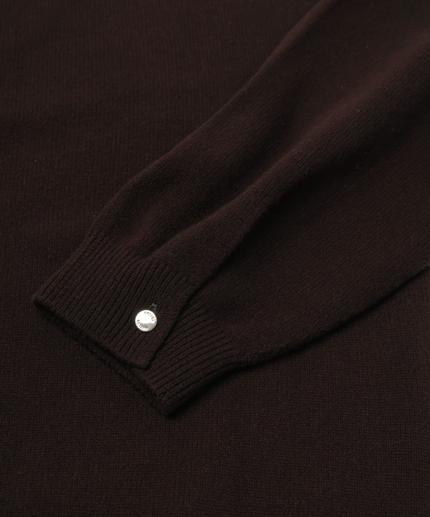 Super 180s Fine Merino Wool Front Fly Knit Jacket