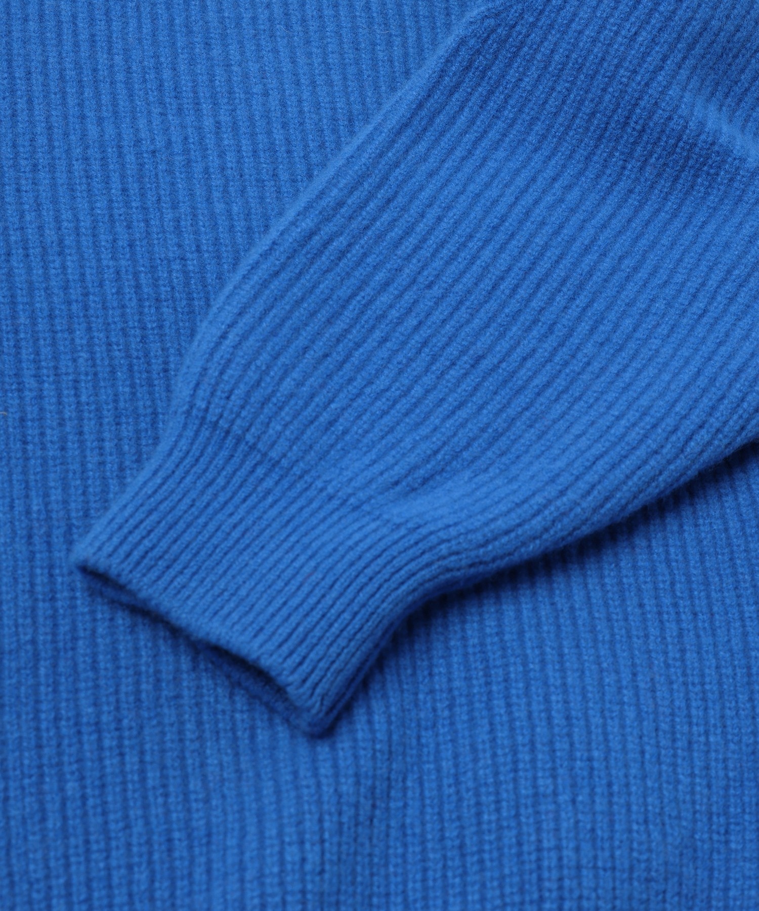 Extra Wool Minimal Skipper Rib Knit Pullover