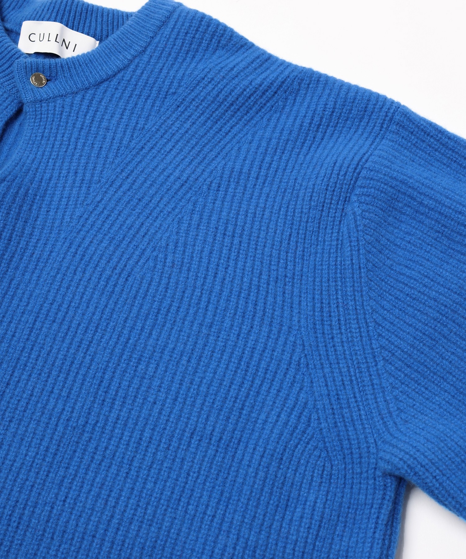 Extra Wool Minimal Skipper Rib Knit Pullover
