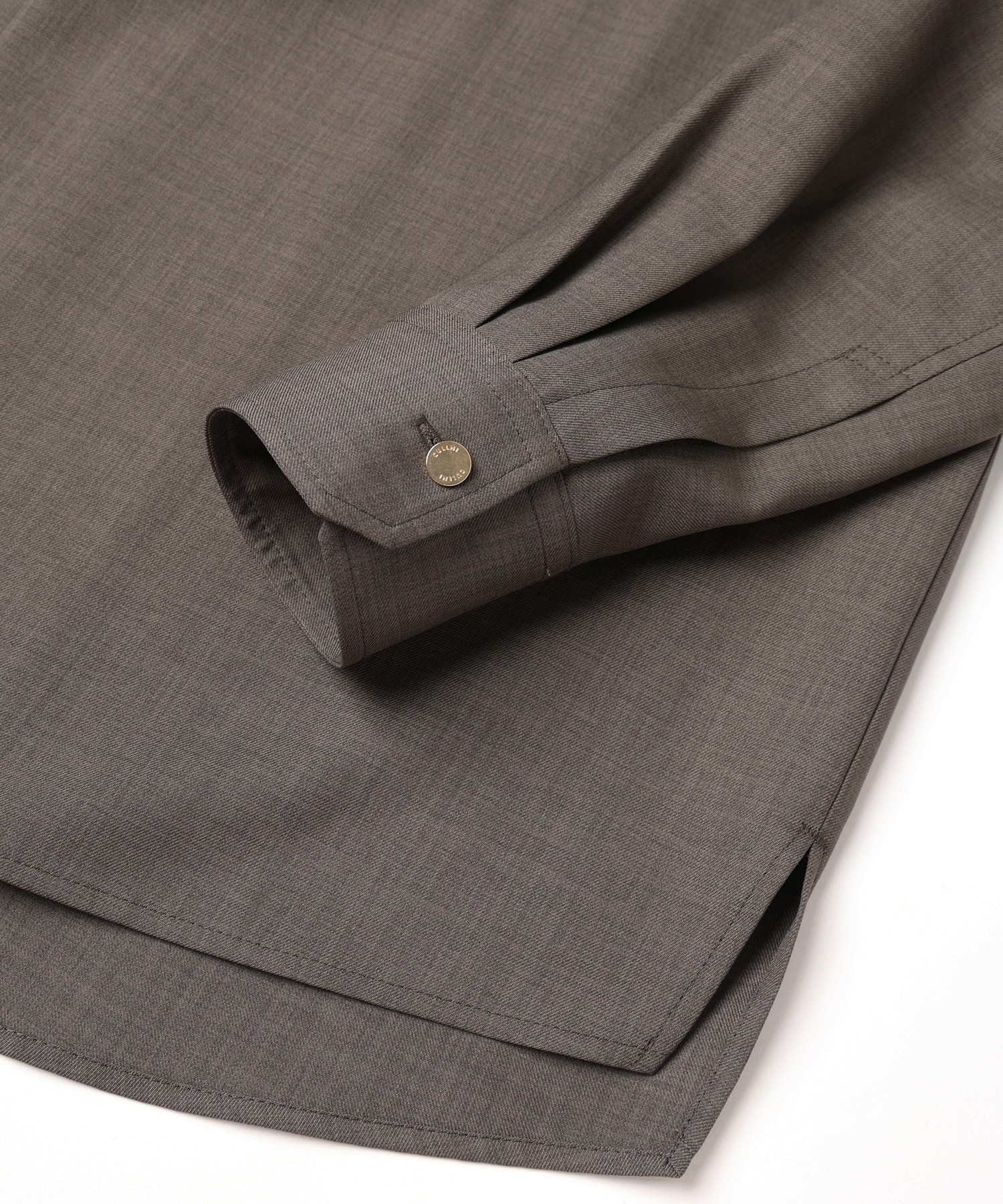 Dry Gabardine Tailored Collar Shirt Jacket